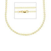 Halskette aus 18 Karat Gelbgold für Damen und Herren - MTD050GB